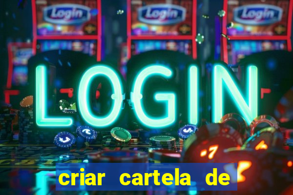 criar cartela de bingo no word